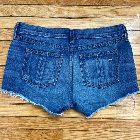 RAG & Bone Distressed Vintage Cut-off Short size 25 - Picture 4 of 4